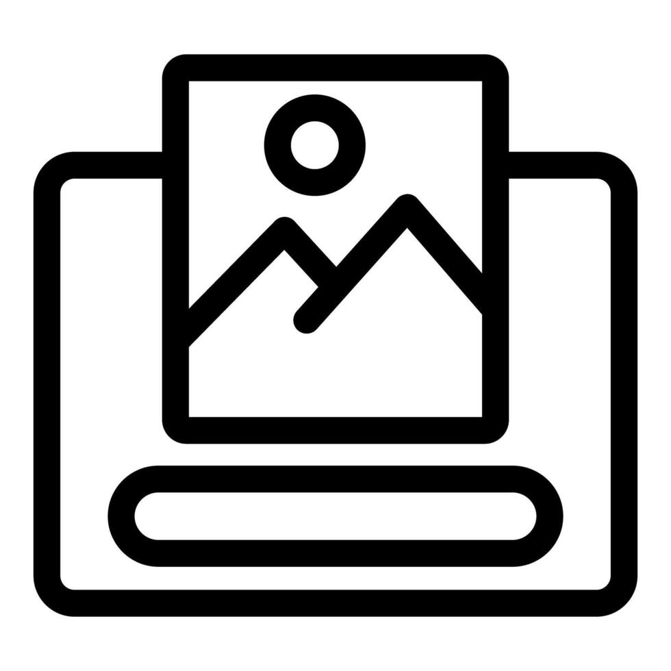 Image editing software showing image file being cropped vector