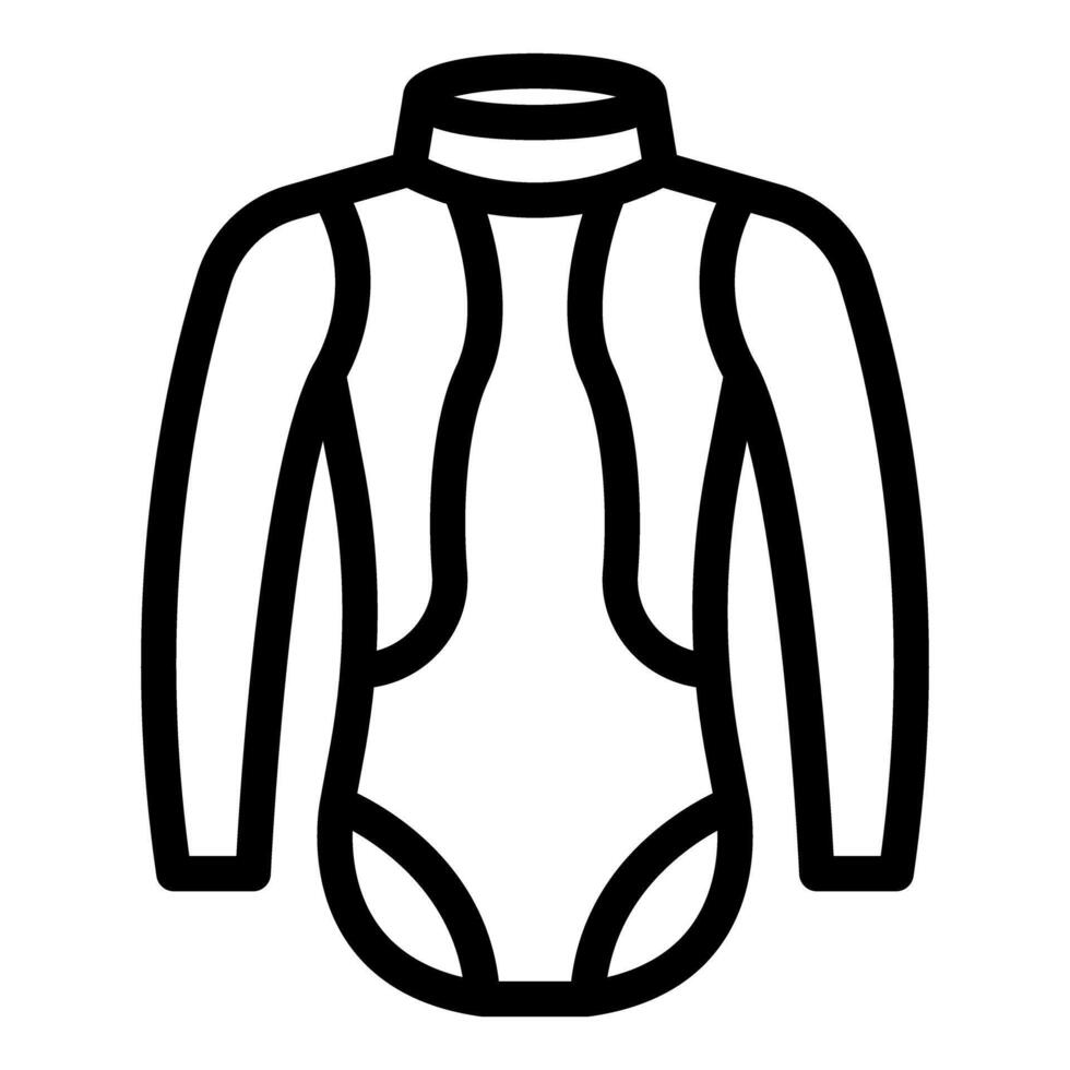 Thermal underwear protecting from cold temperature icon vector