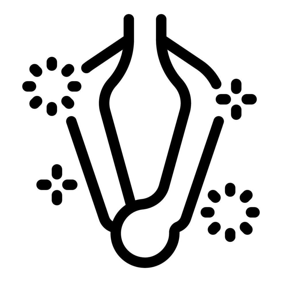Doctor holding bone with joint inflammation symbol for arthritis vector