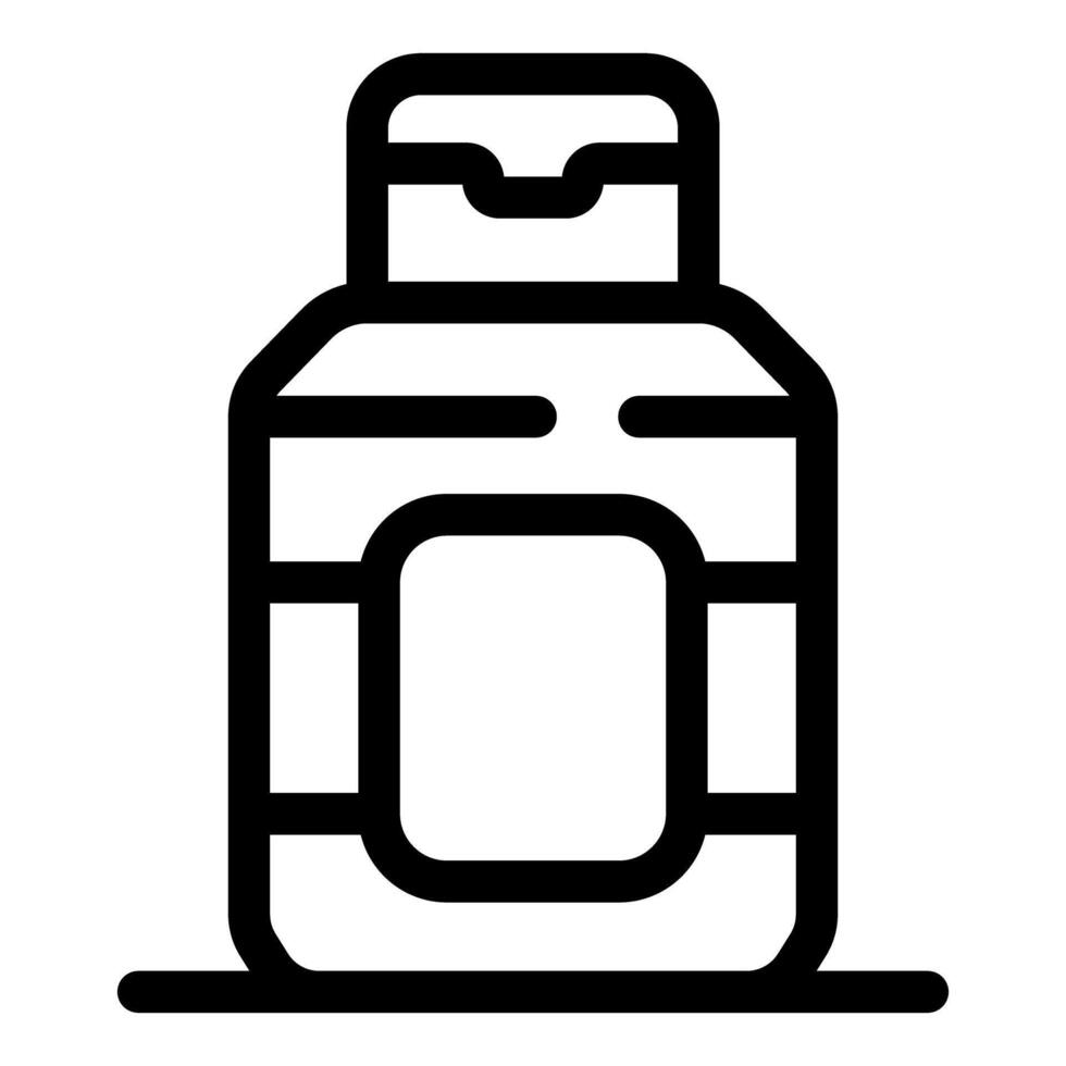 Opened plastic bottle with dispenser pump for liquid soap vector