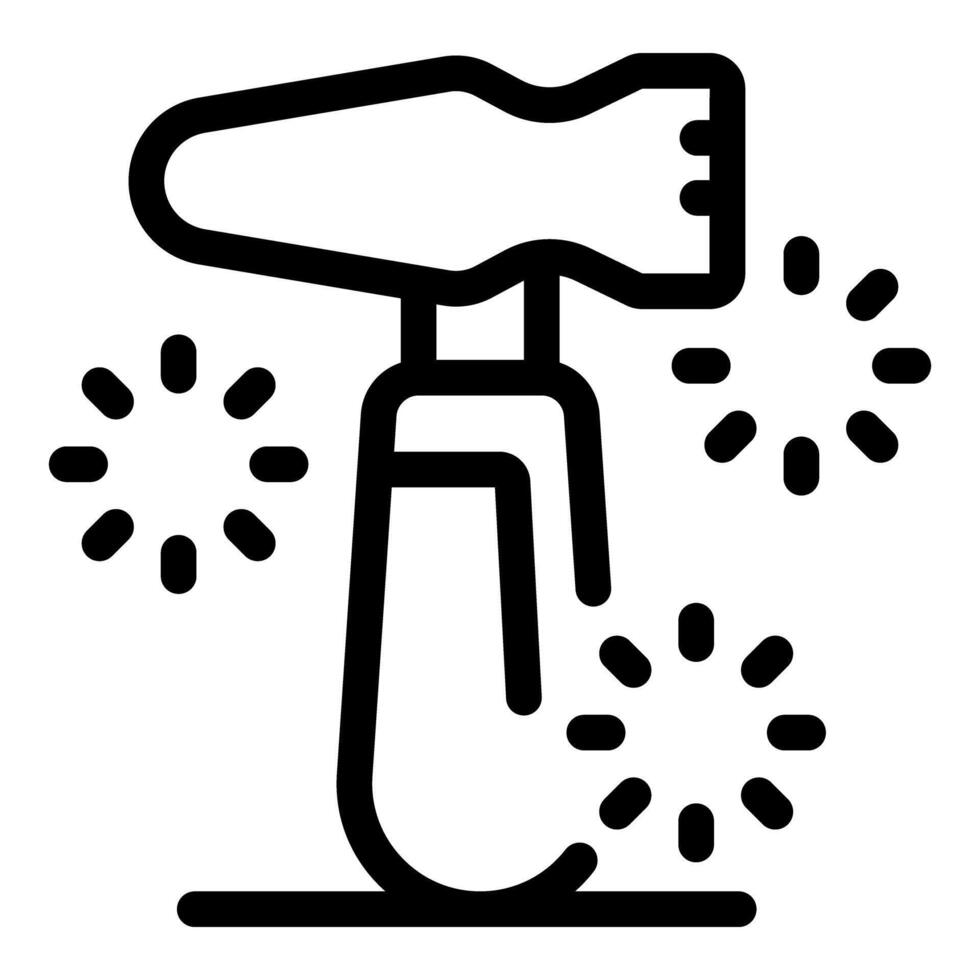 Sprayer bottle disinfecting and sanitizing surface icon vector