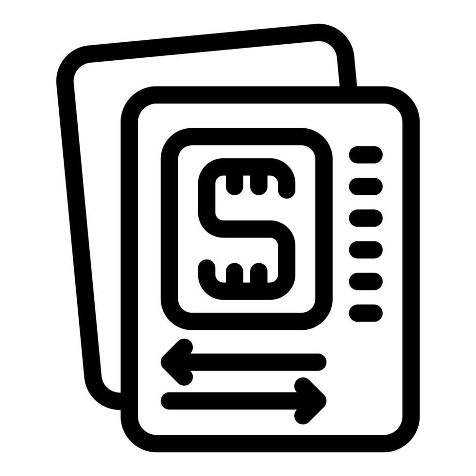 Online banking app showing money transfer on smartphone screen vector