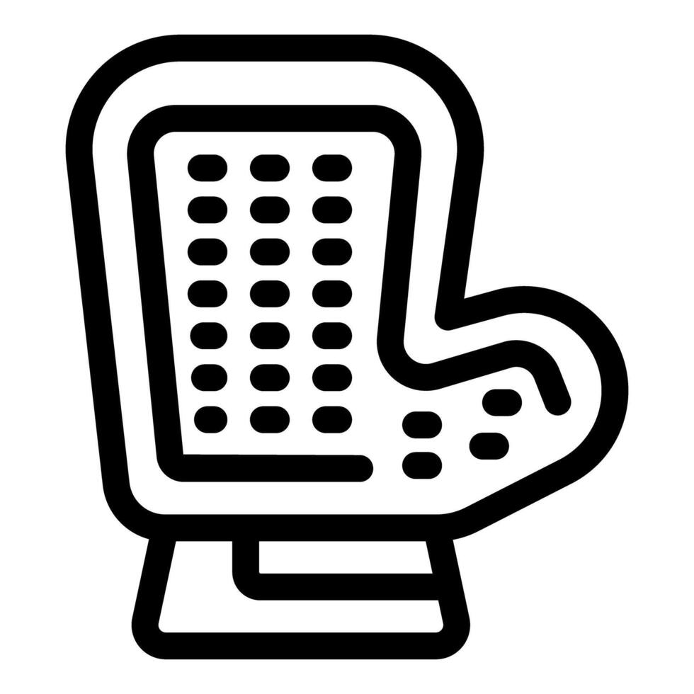 Kitchen glove icon representing baking and cooking vector