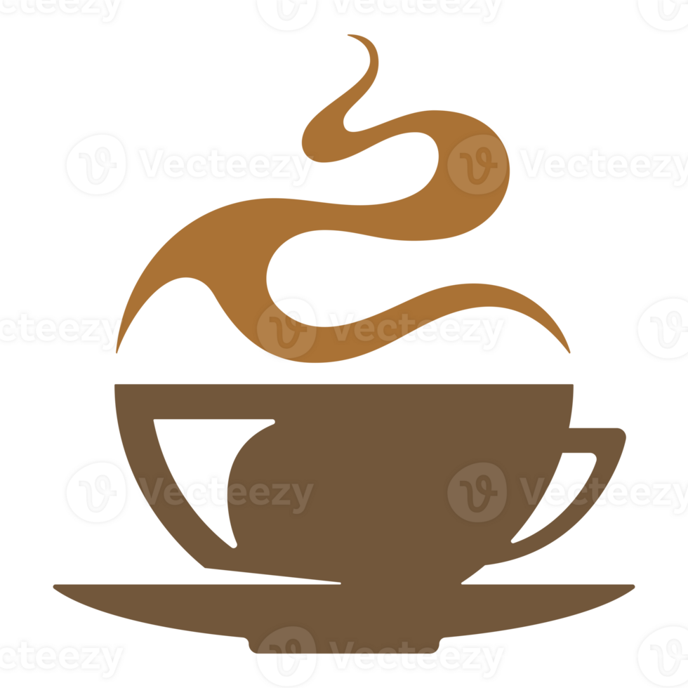 Cup of aromatic coffee png