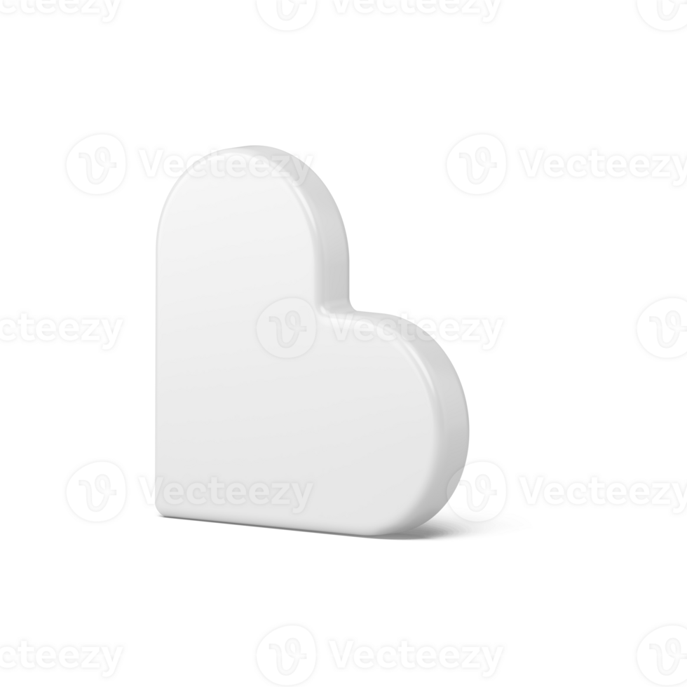 White trinket heart. Abstract christmas greeting and holiday gif png