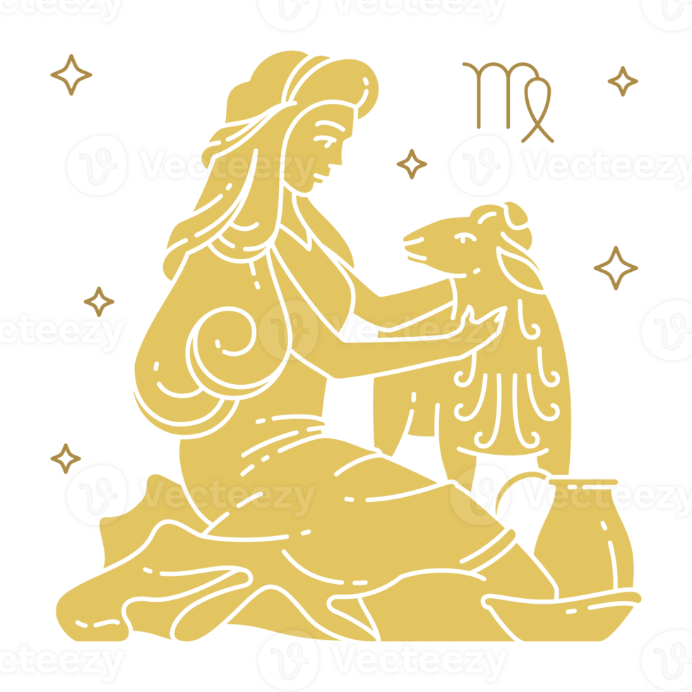 Virgo Zodiac Horoscope Symbol png