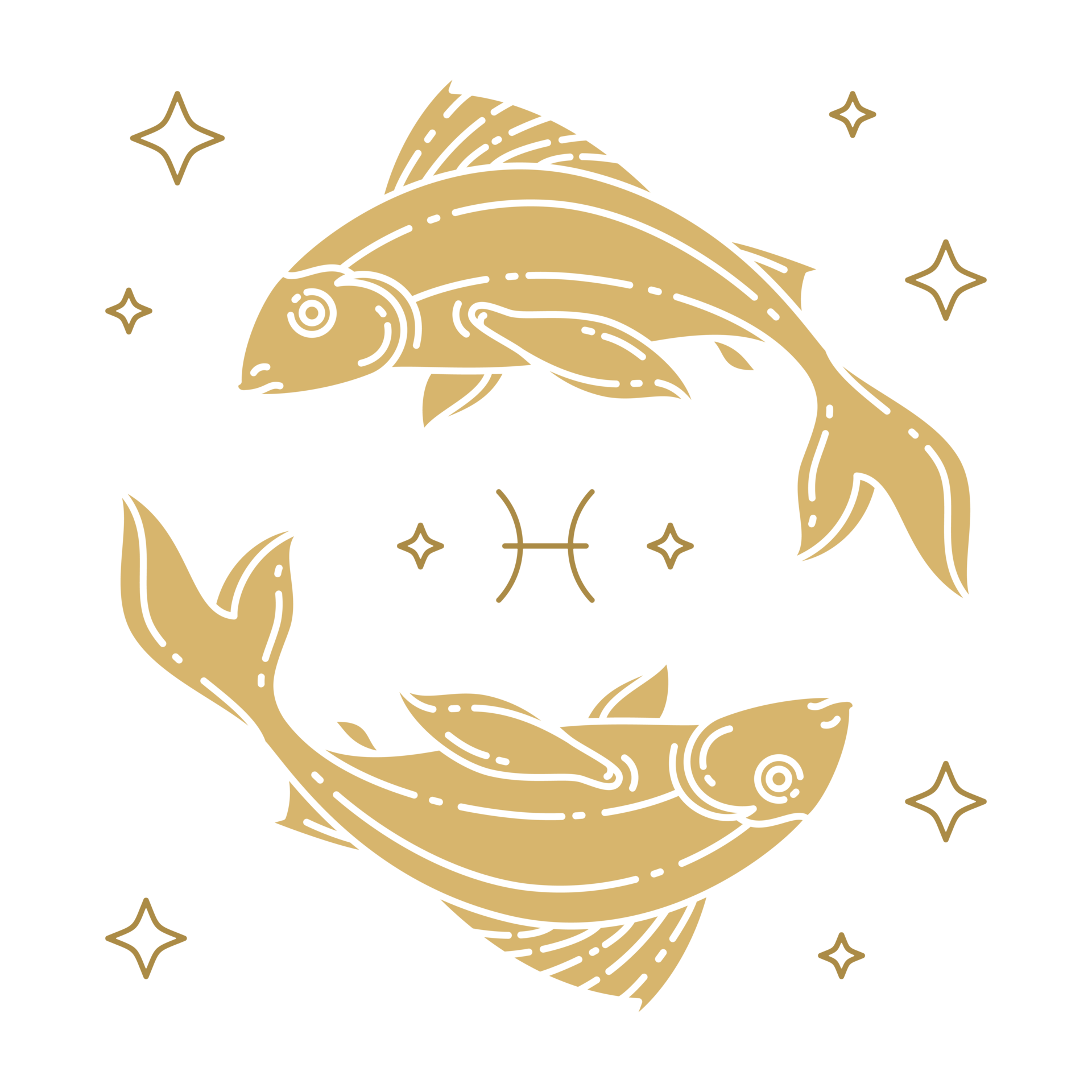 Pisces Zodiac Horoscope Symbol 48301848 PNG