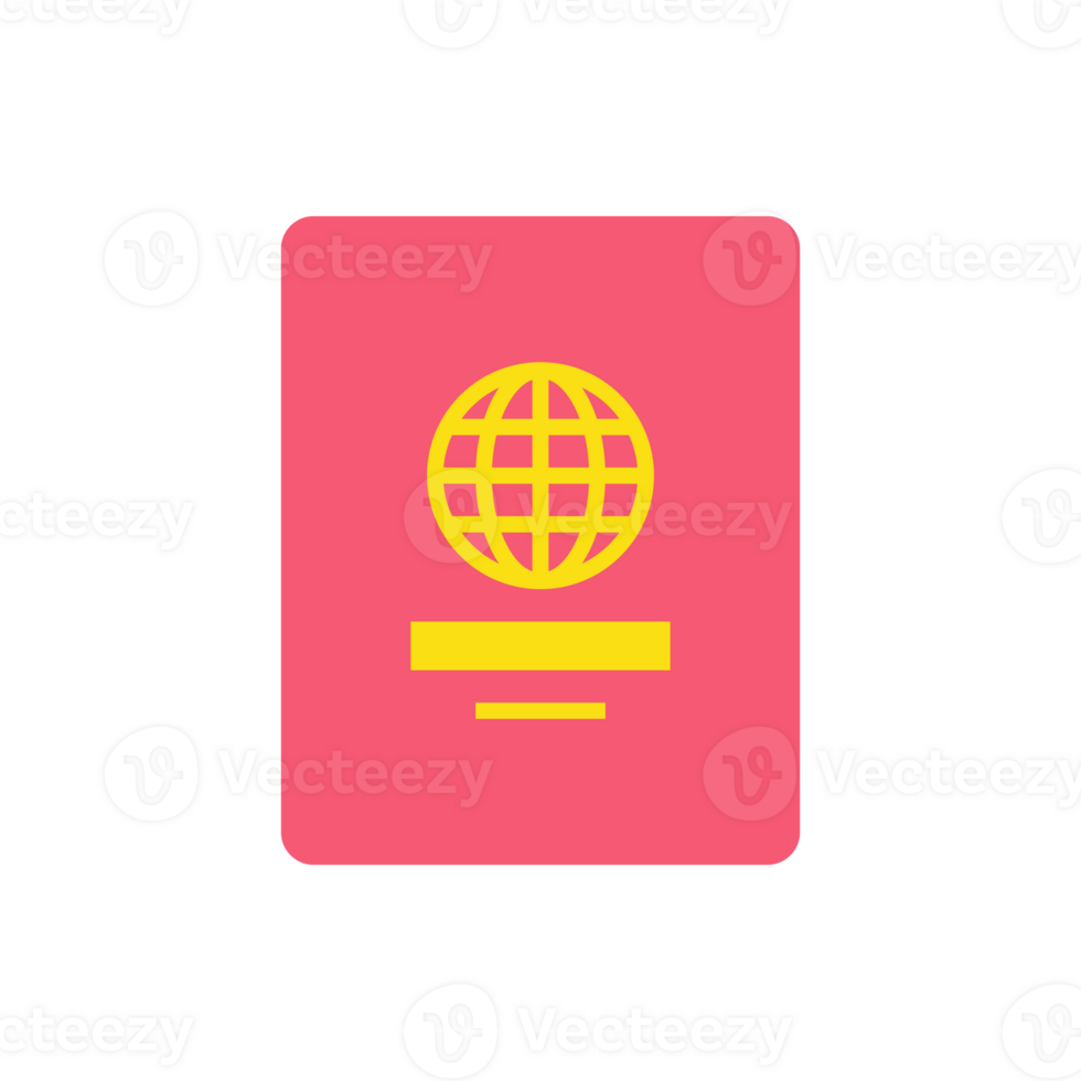 Red internet console dashboard for browsing internet global cyberspace flat illustration png