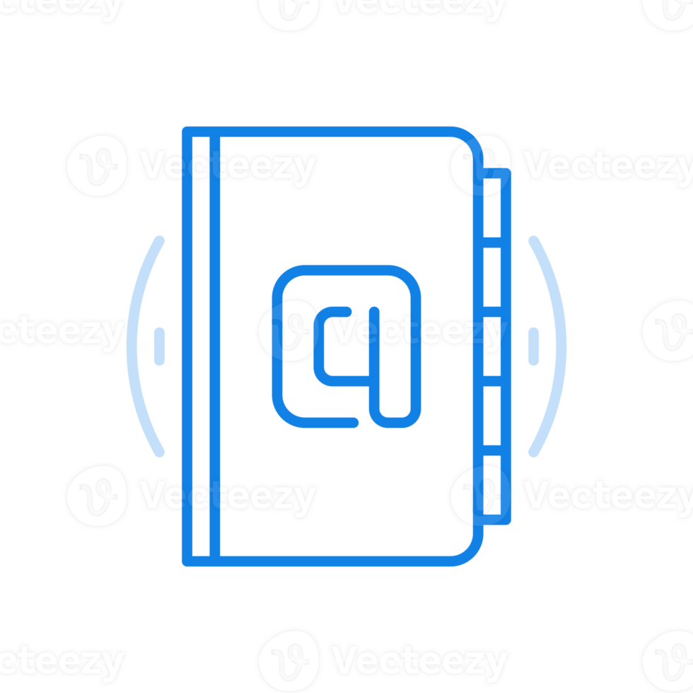 Dog web symbol line icon. Folder with online documents dog sign in center. png