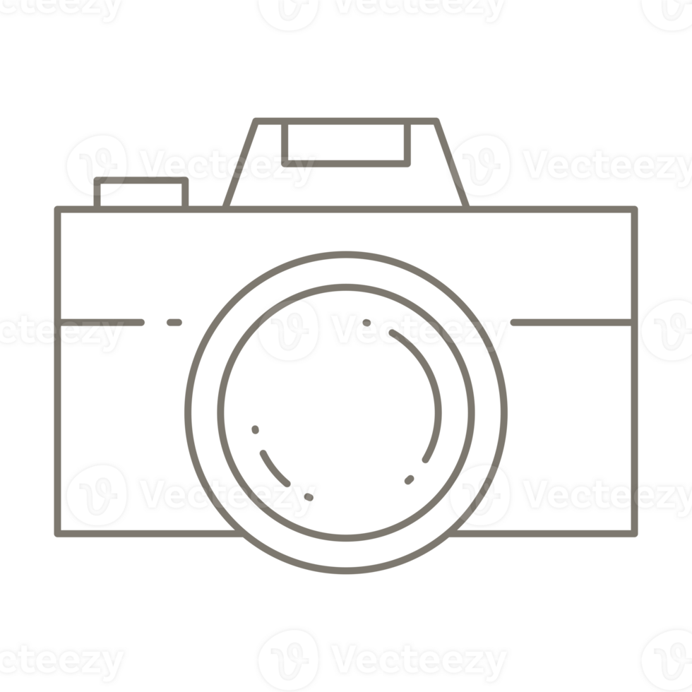 Camera Line Art png