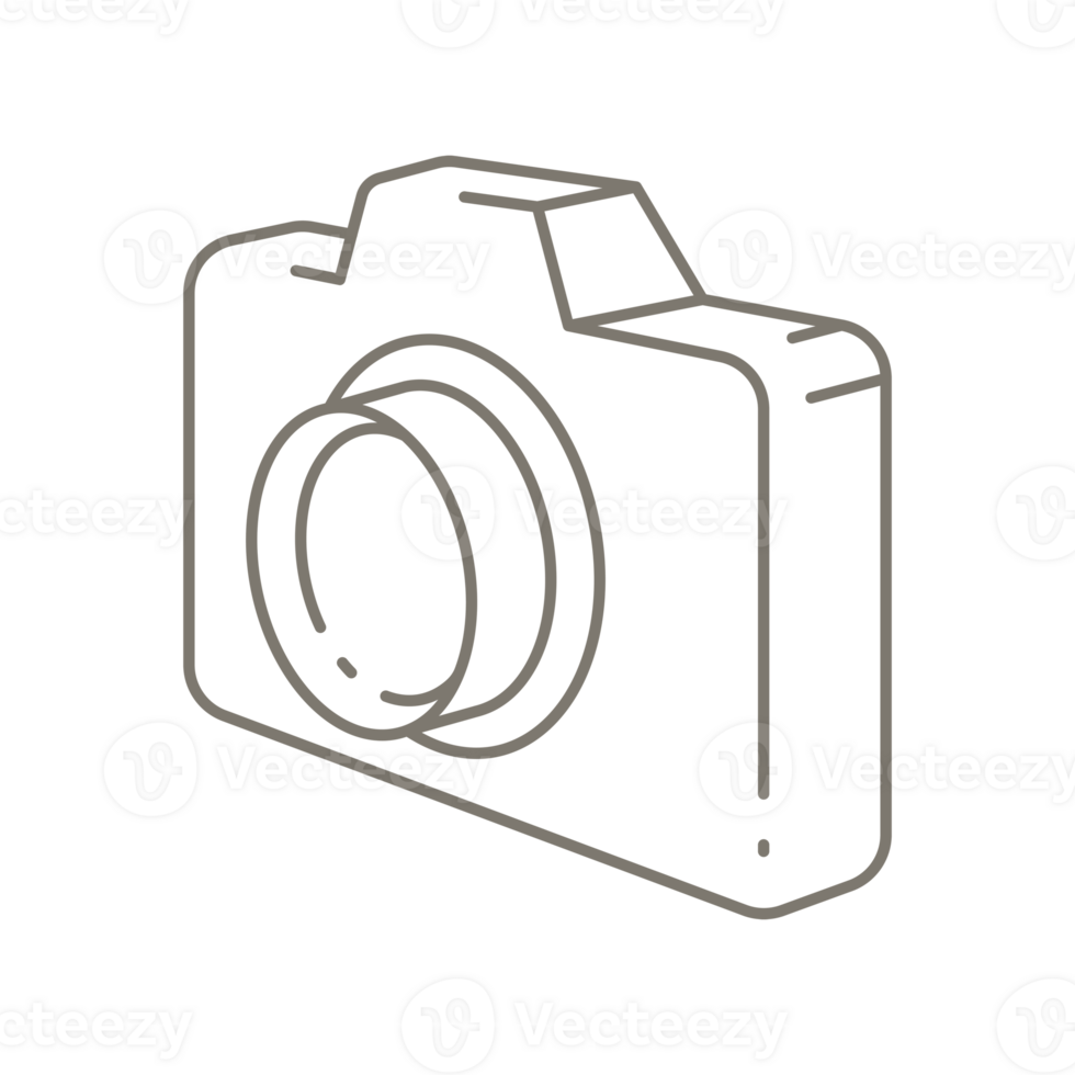 Camera Line Art png