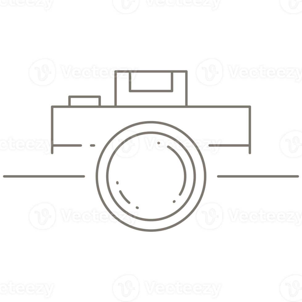 Camera Line Art png