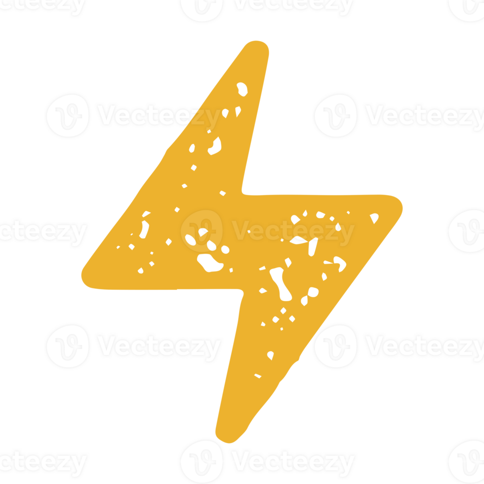 Speed natural electricity storm symbol tropical weather climate yellow charge grunge texture png