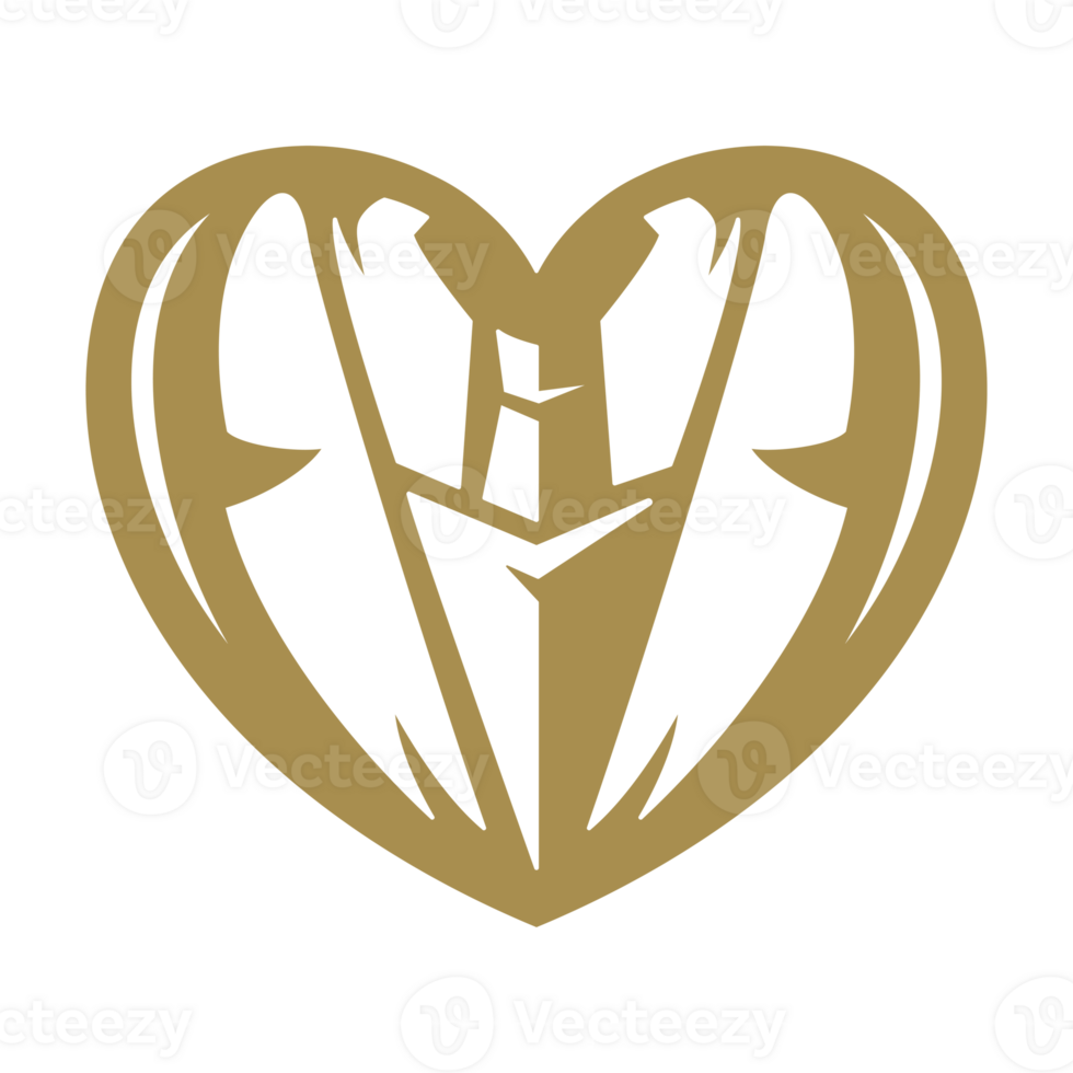 Groom chest in heart shaped frame hand drawn icon vintage illustration png
