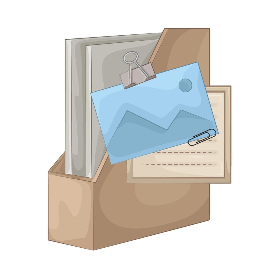 Illustration of folder vector