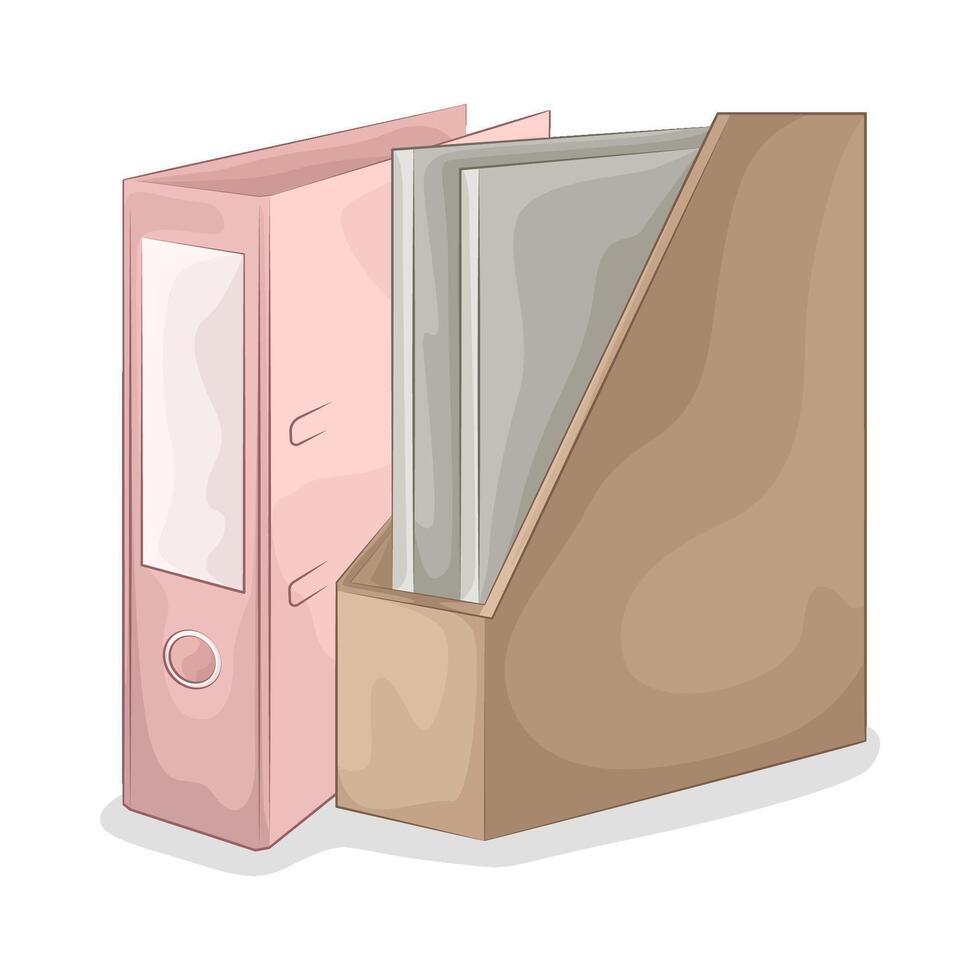 Illustration of folder vector