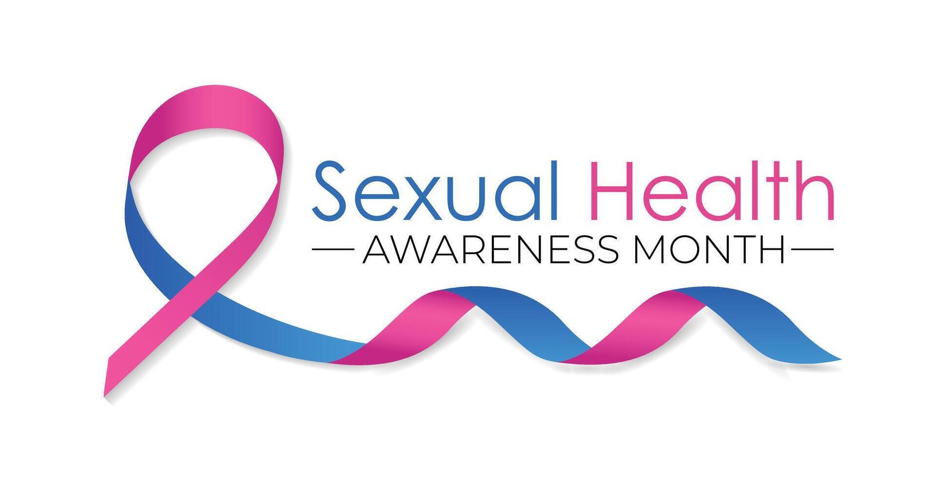 Sexual Health Awareness Month is observed every year on September. Banner poster, flyer and background design. illustration. vector