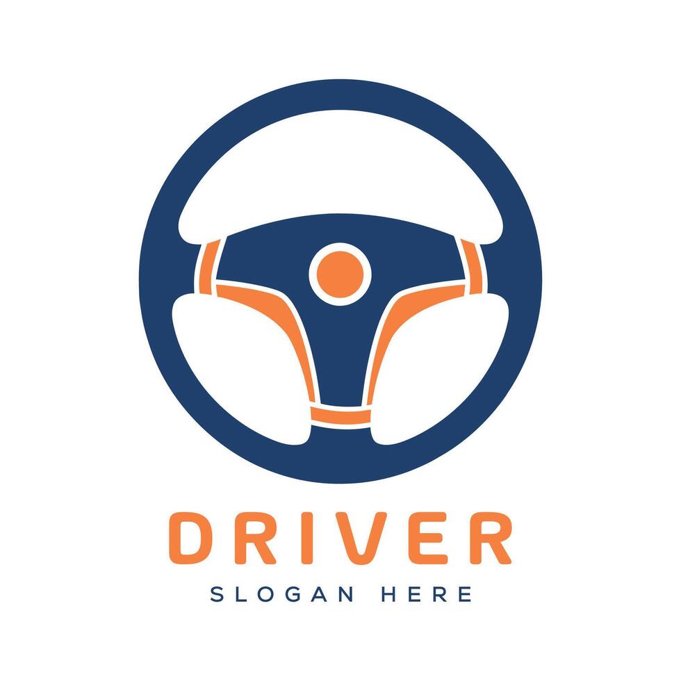 Driving logo. driving school logo vector