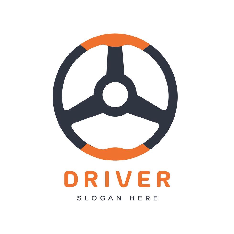 Driving logo. driving school logo vector