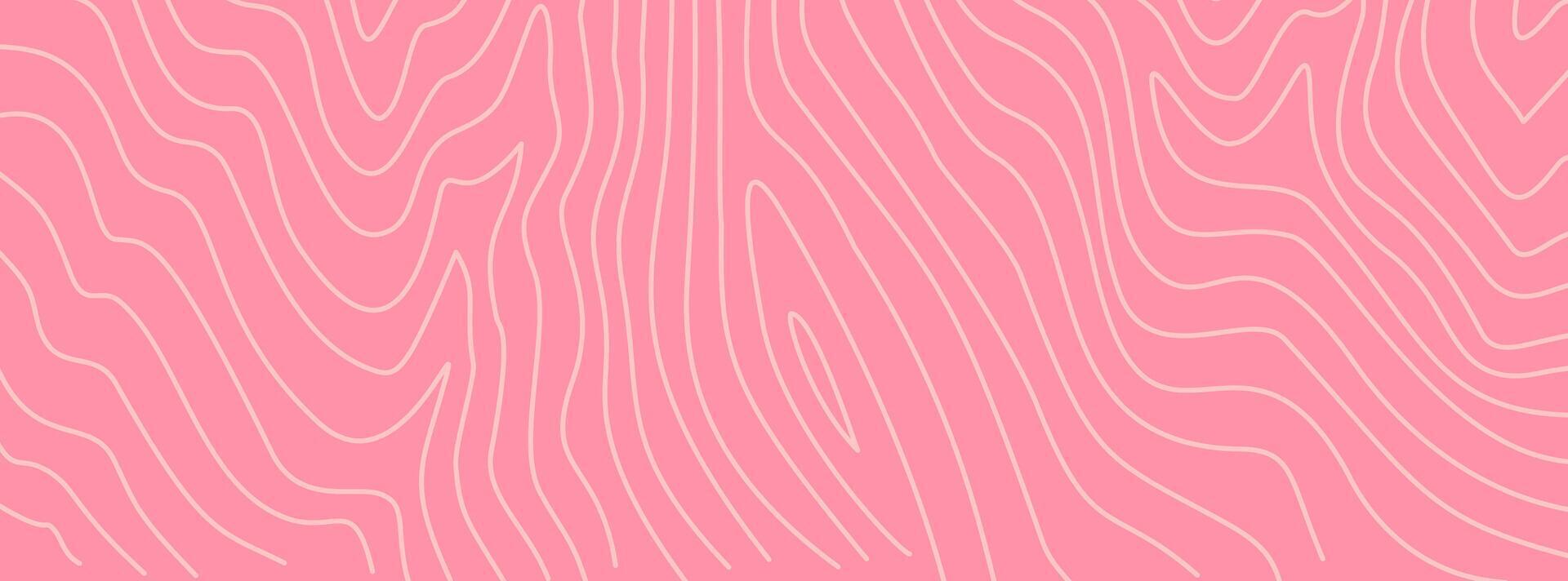 abstract wavy pink pastel background. abstract wave pink background. topographic contour background. contour lines background. Topographic map contour background. vector