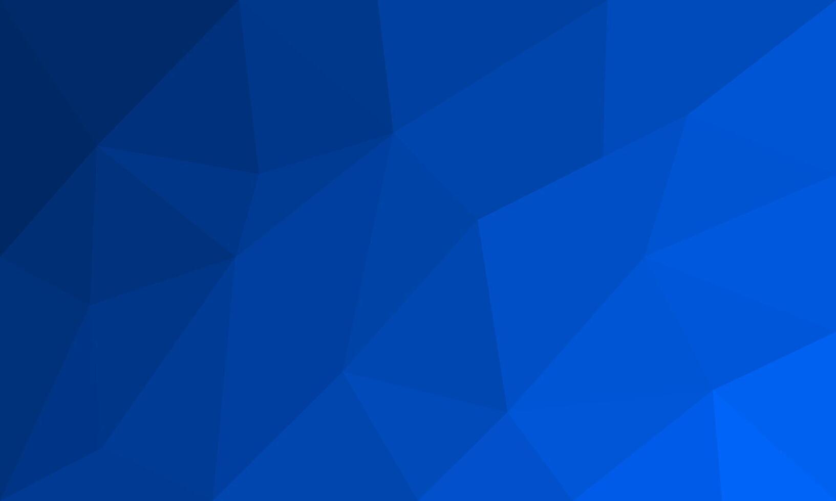 Blue gradient in abstract polygon shape background texture. modern mosaic illustration with triangle shape pattern elements for display, business, website, surface, advertising, display, idea vector