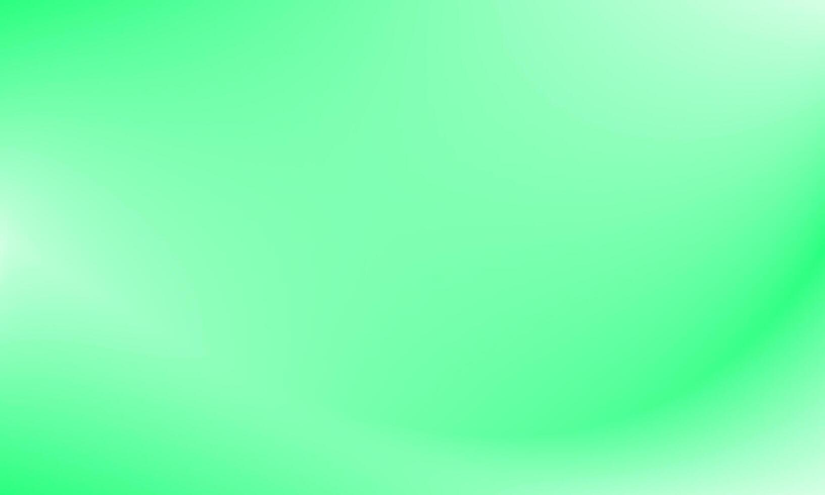 Colored gradient abstract background. Soft motion light green illustration. Blurred liquid texture vector