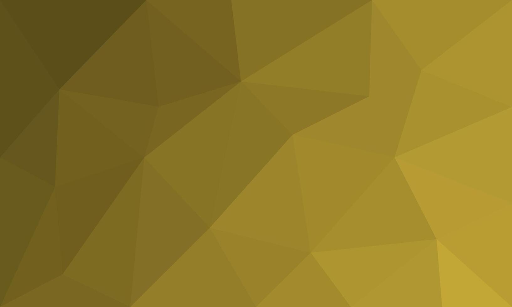 Blank abstract low poly triangle background design template. modern gold gradient texture illustration for banner, room, decoration, studio, flier, advertisement, paper, surface, website, backdrop vector