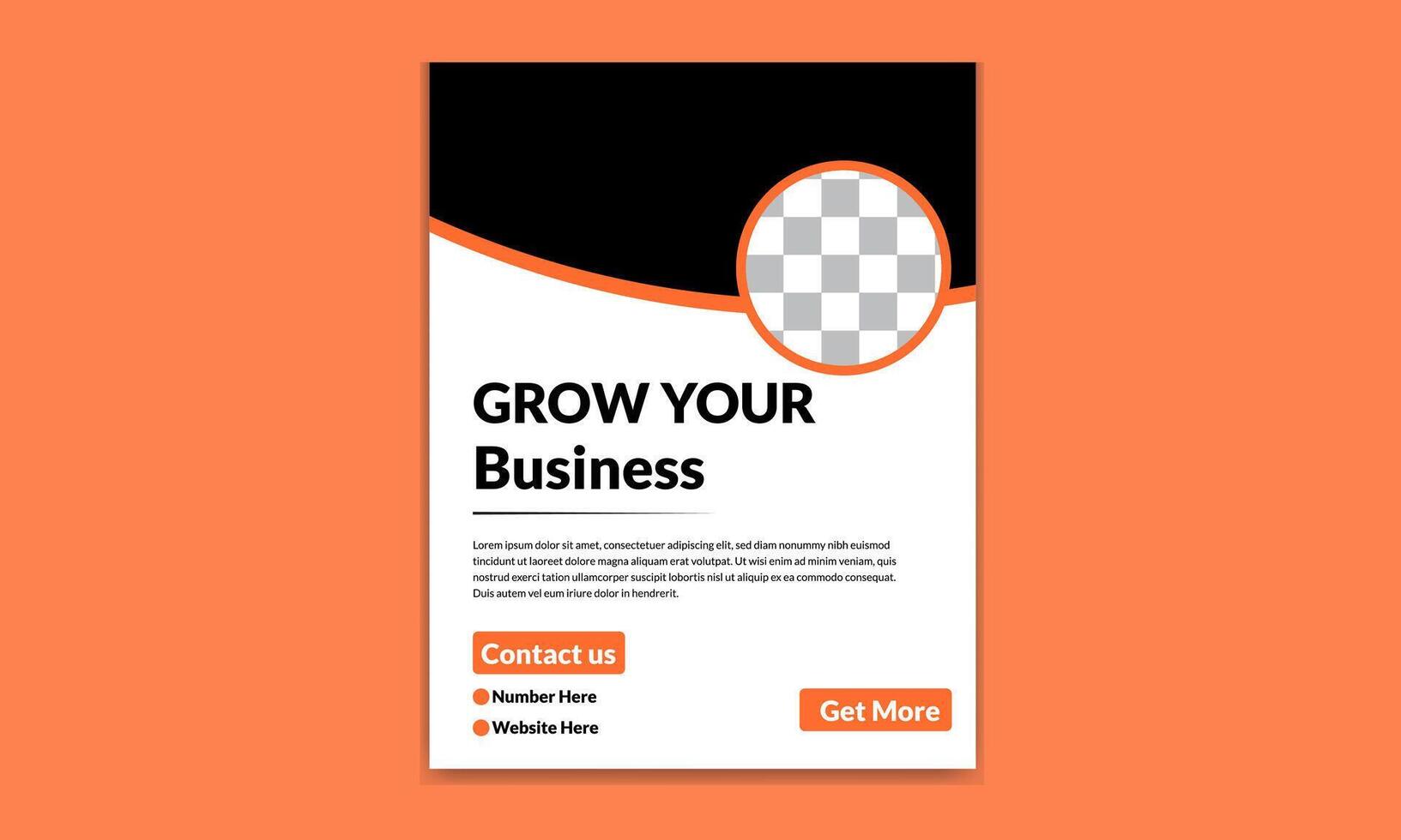 Creative and Corporate Business Flyer Design vector
