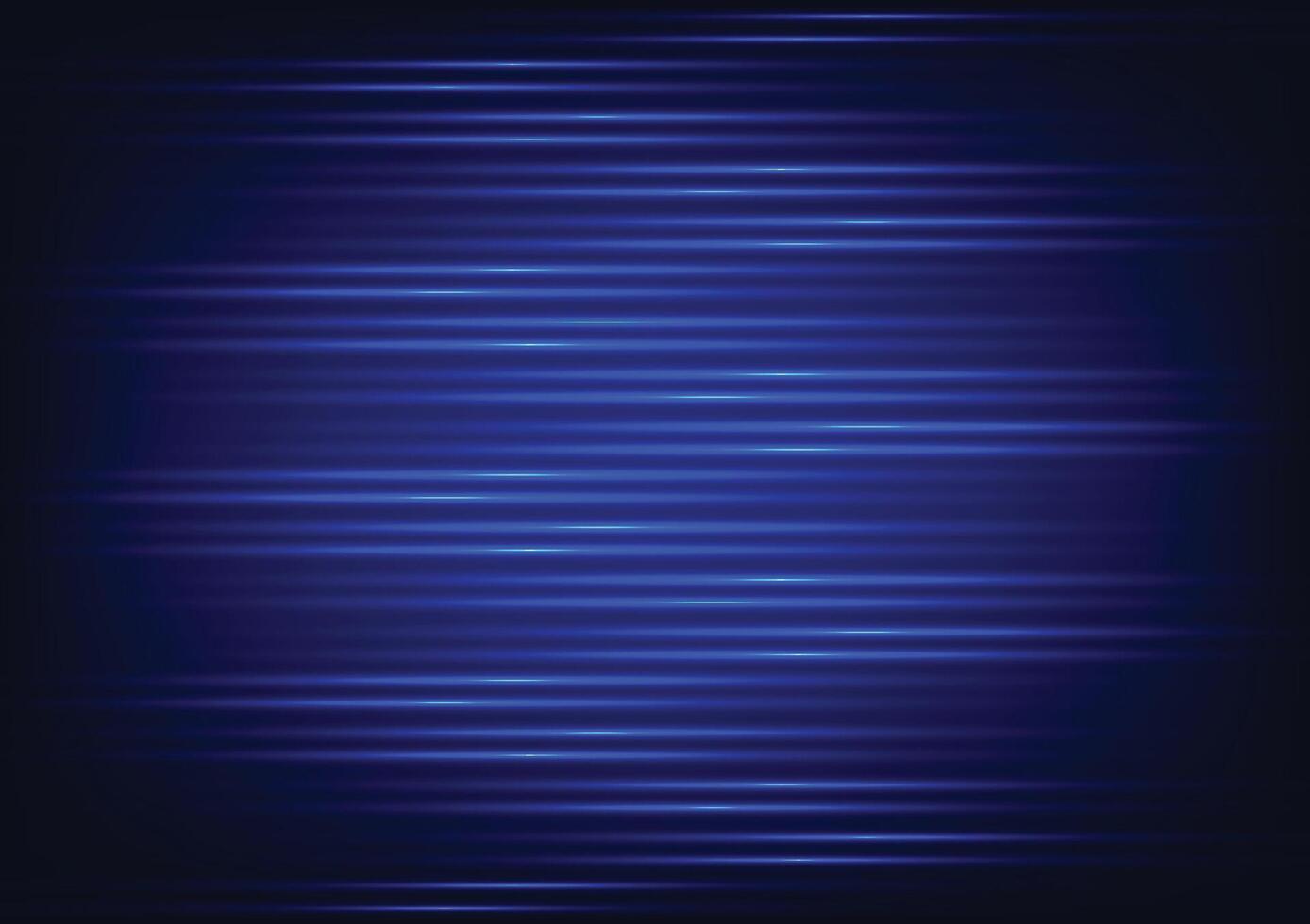 Blue line digital technology blur wave pattern background vector