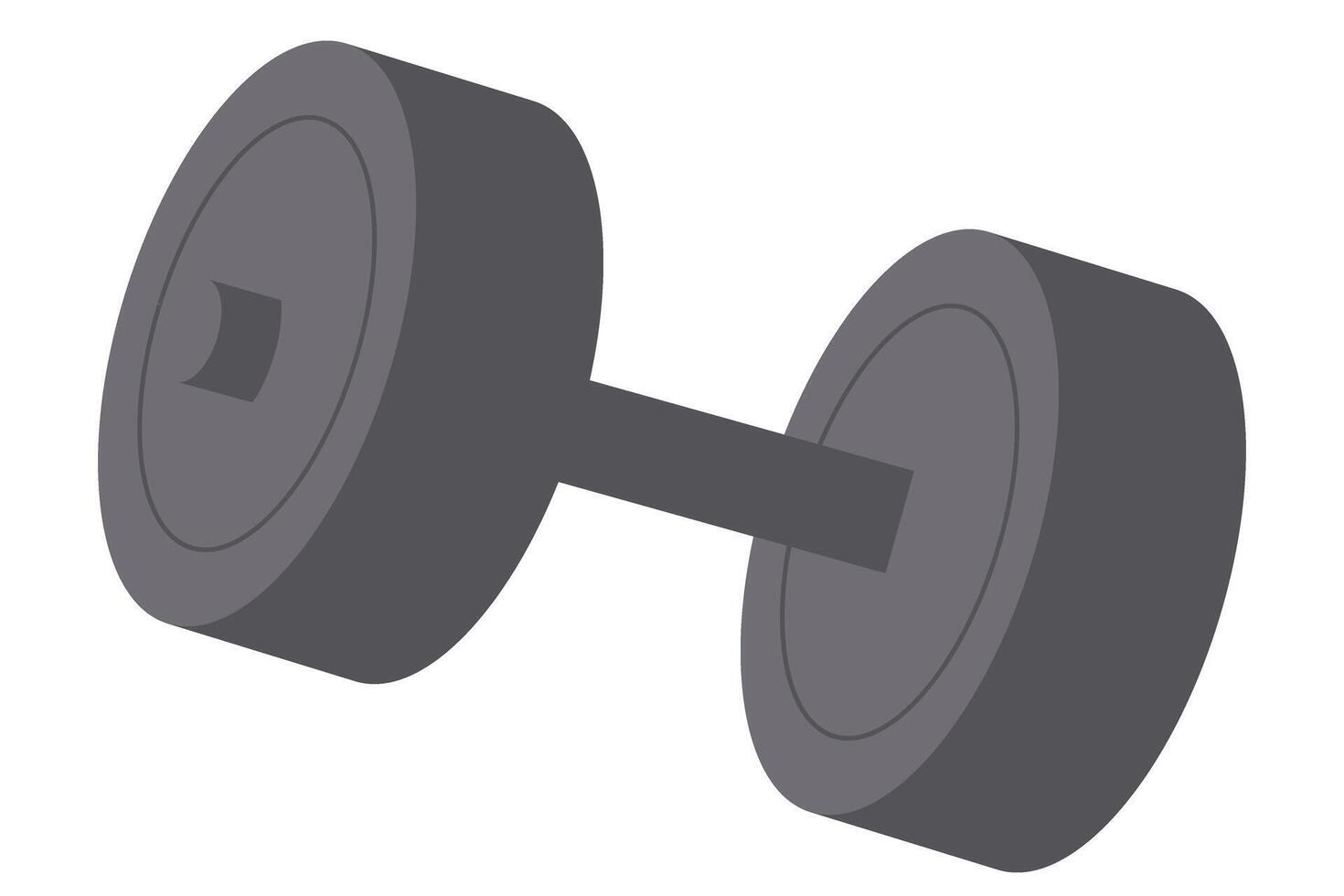 a fitnes workout set illustration vector