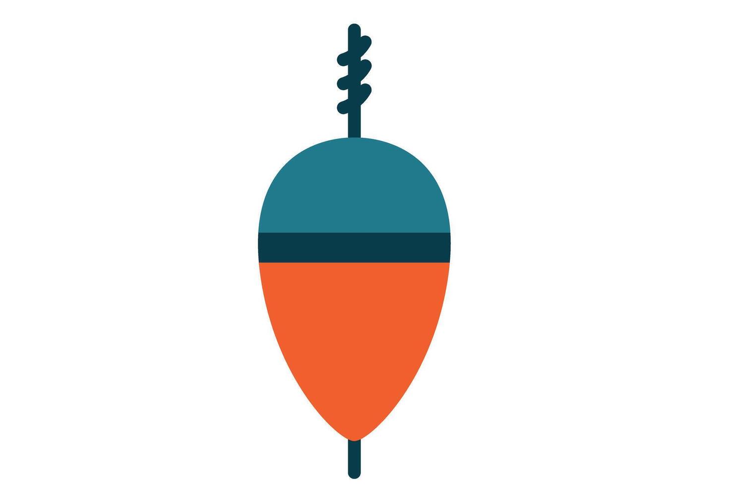 a fishing set illustration vector