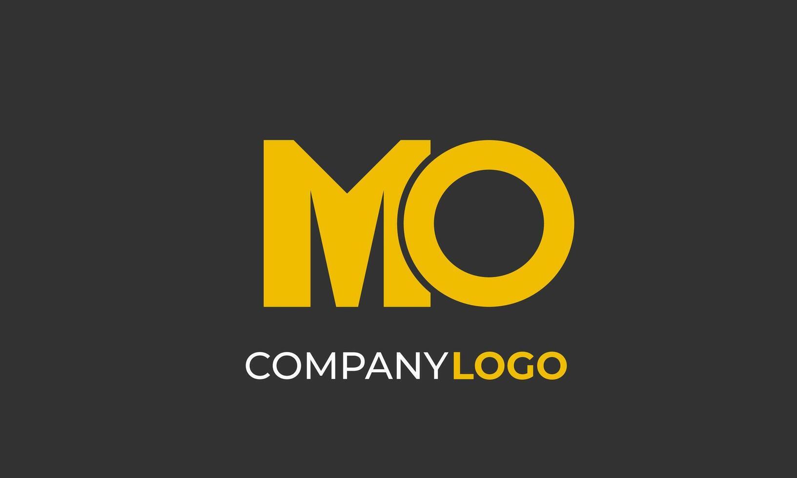 The Mo Logo for your Business vector