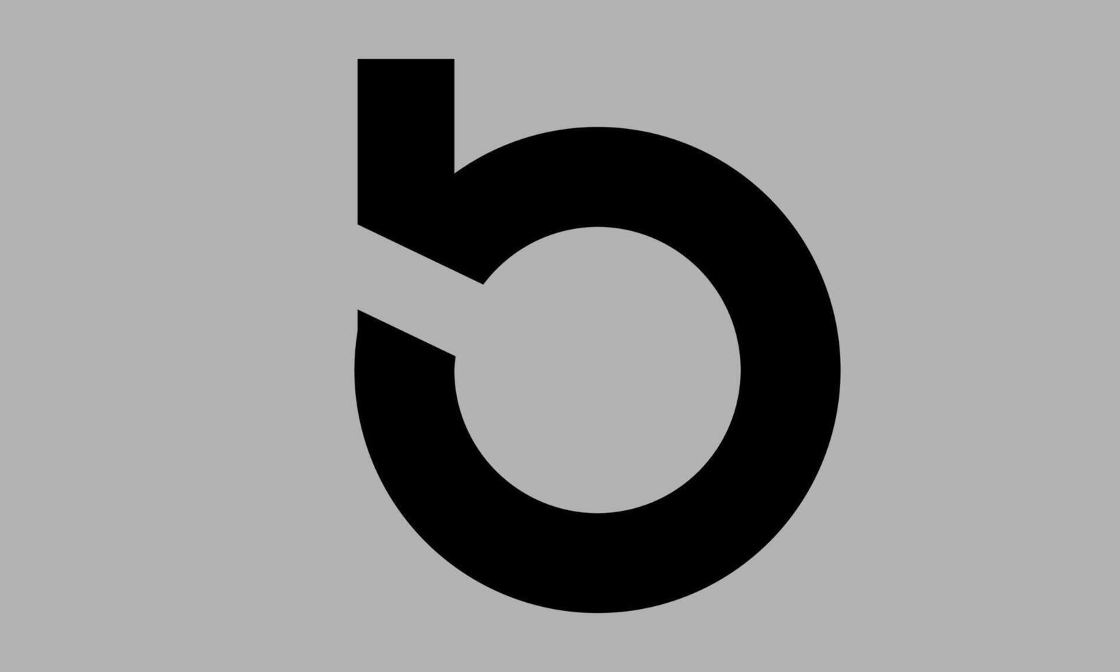 The B black Logo for your Business vector