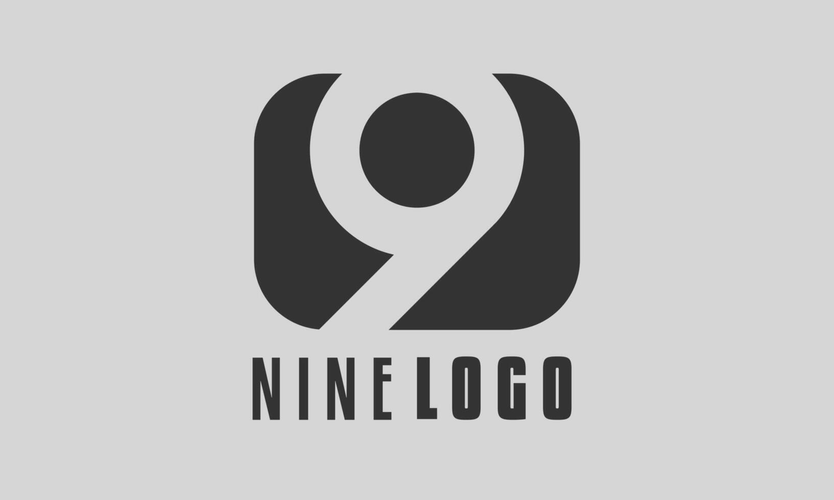 The nine 9 Logo for your Business vector