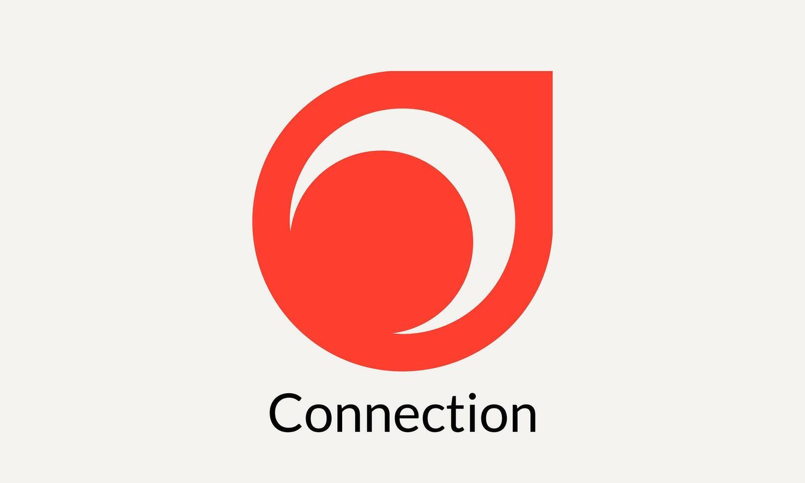 Modern connection Logo for your Business vector