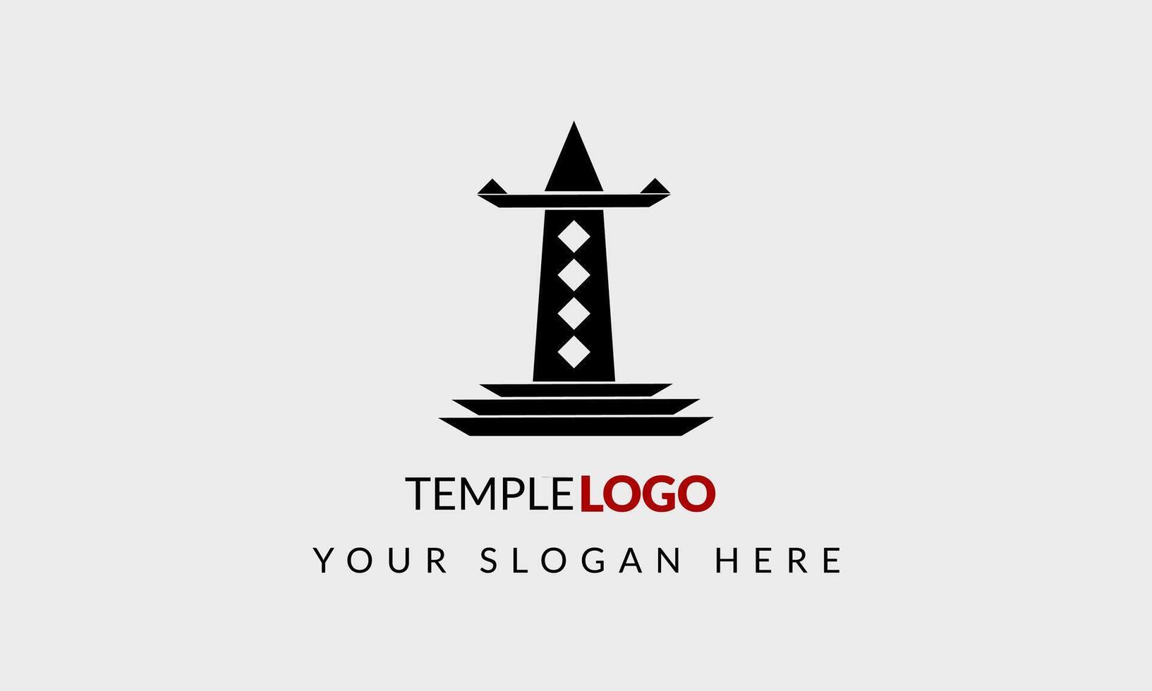 The temple Logo for your Business vector