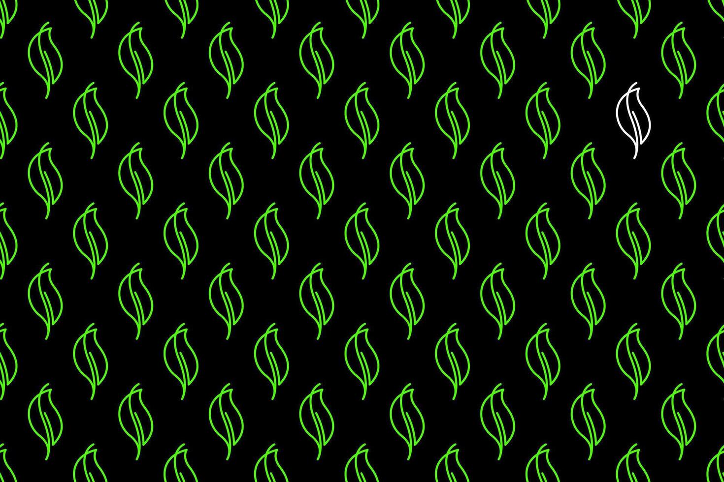 Abstract leaf seamless pattern background vector
