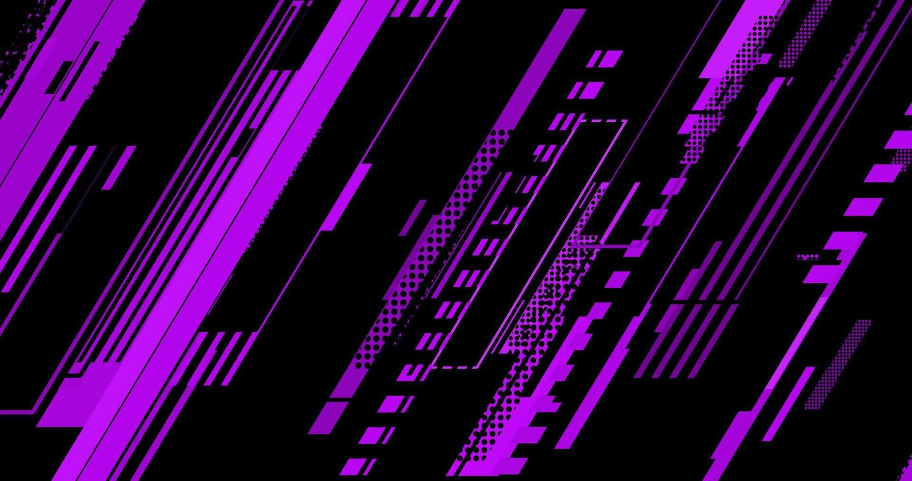 purple and black abstract background with lines illustration vector