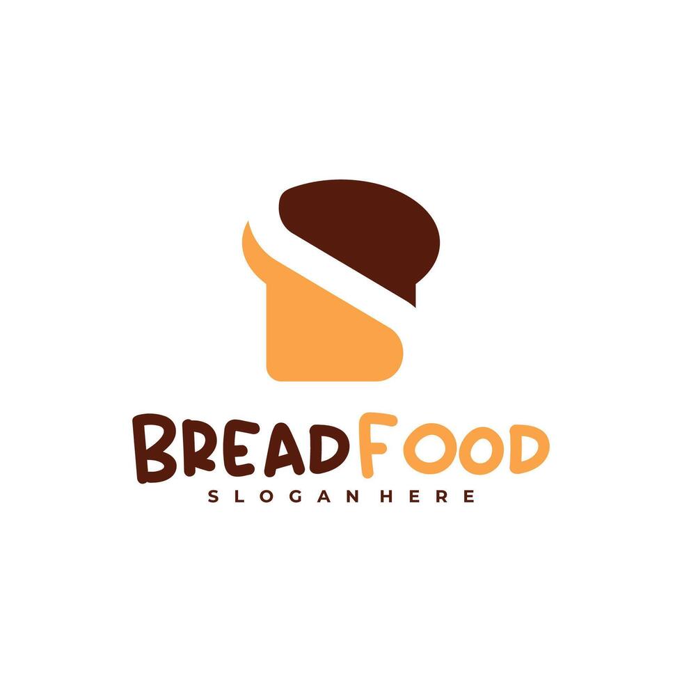 Bread with S logo template, Creative Bread logo design concepts vector