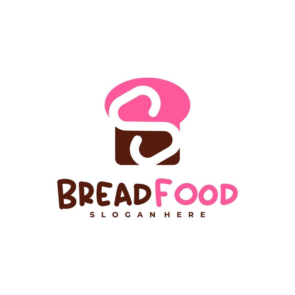 Bread with S logo template, Creative Bread logo design concepts vector