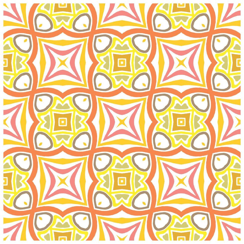 geometric seamless pattern design vector