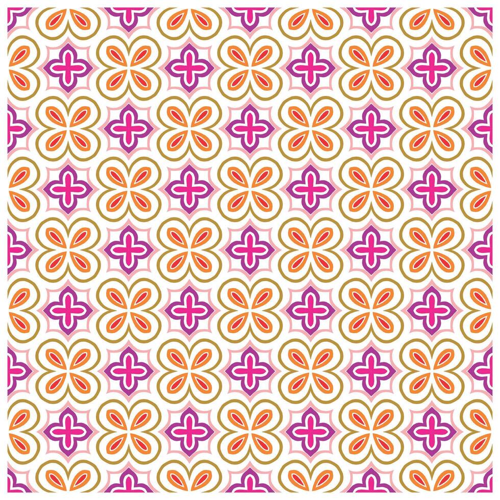 geometric seamless pattern design vector