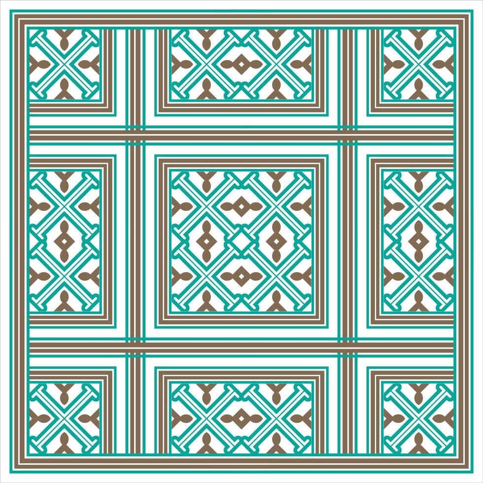 seamless geometric pattern design vector