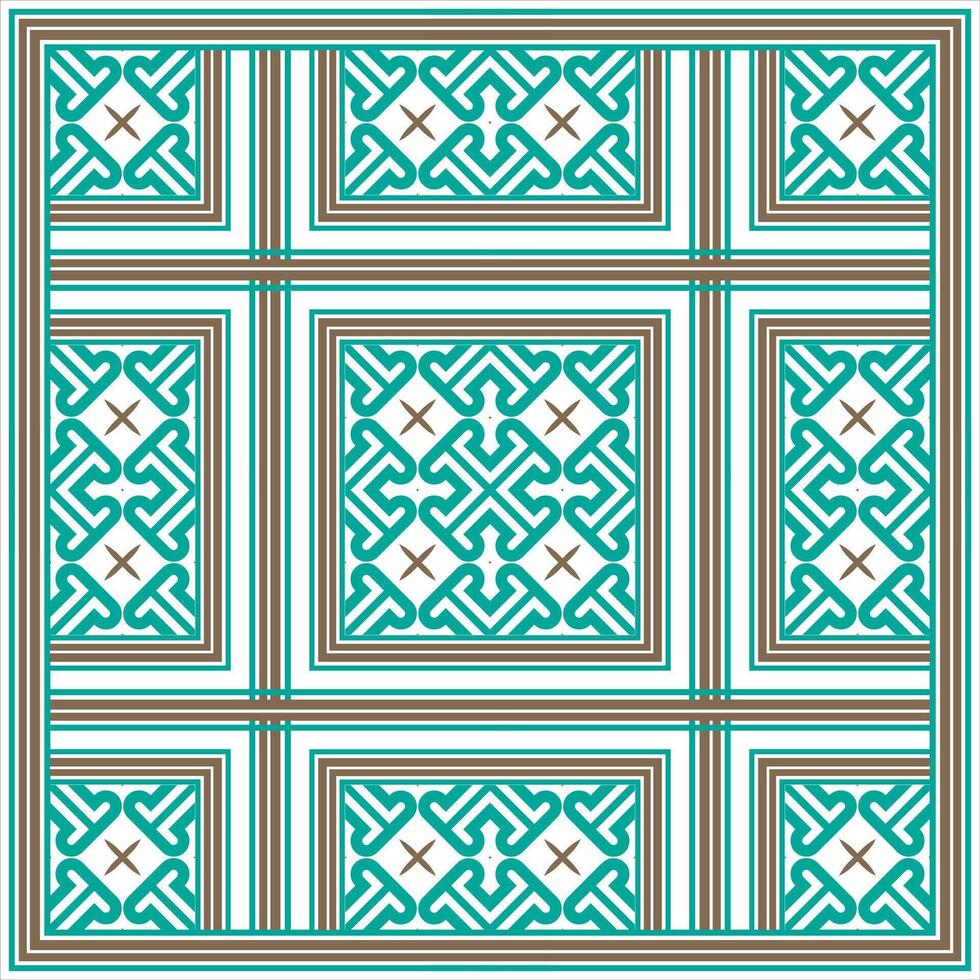 seamless geometric pattern design vector