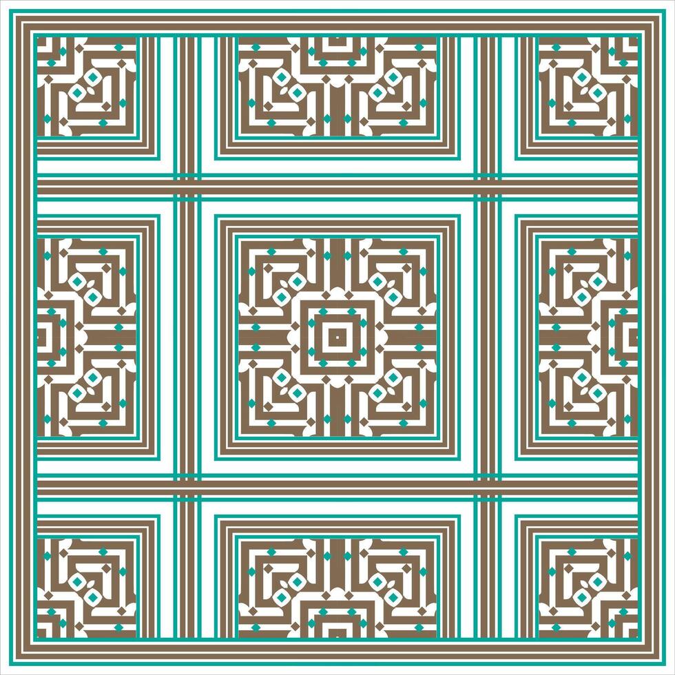 seamless geometric pattern design vector