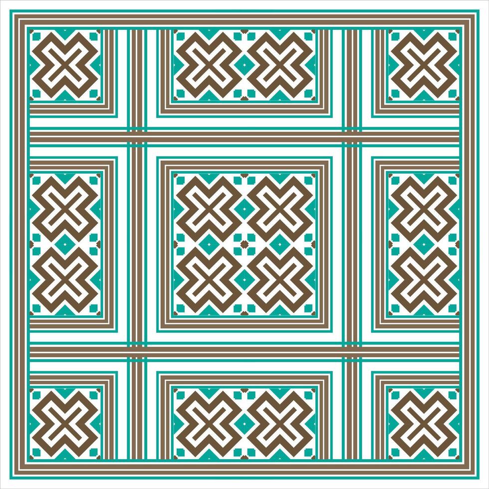seamless geometric pattern design vector