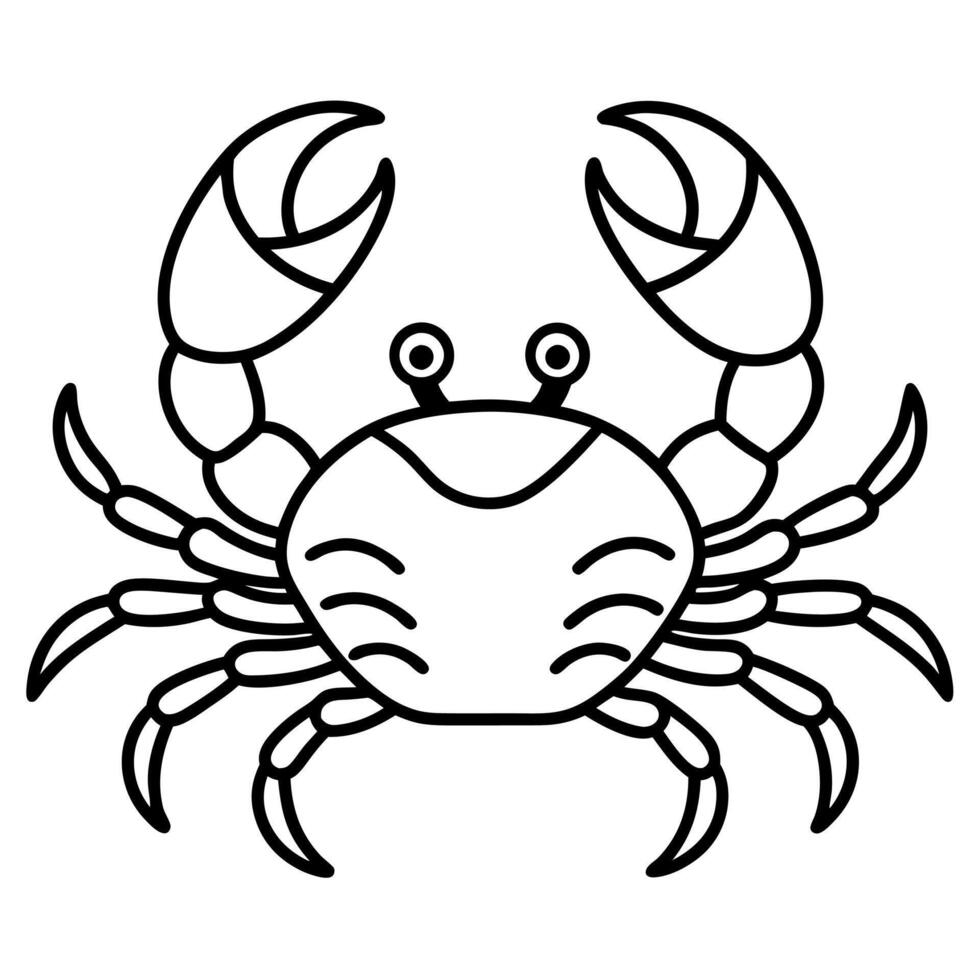 Crayfish fish flies icon vector