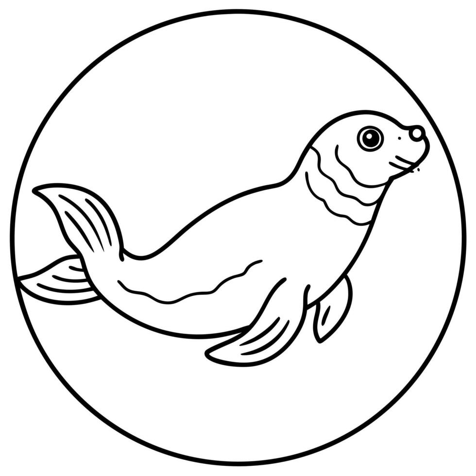 Common Seal flies icon vector