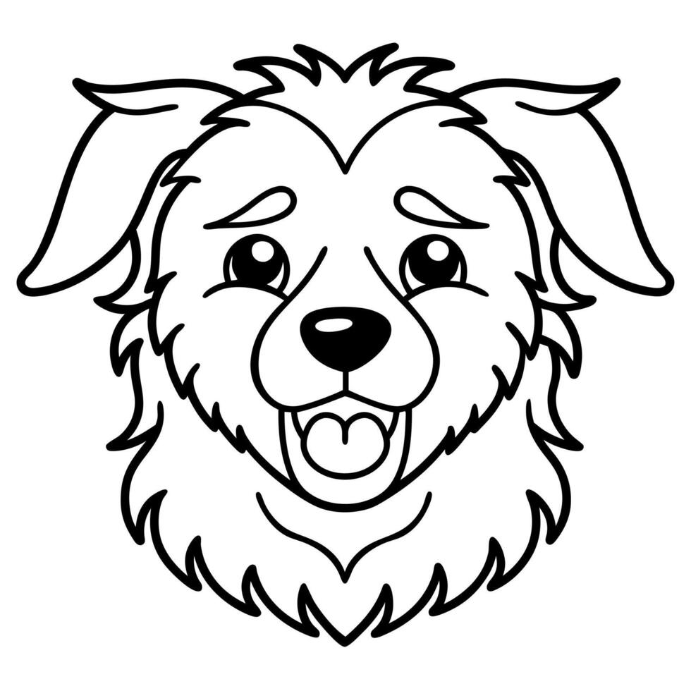 Corgipoo dog swims icon vector