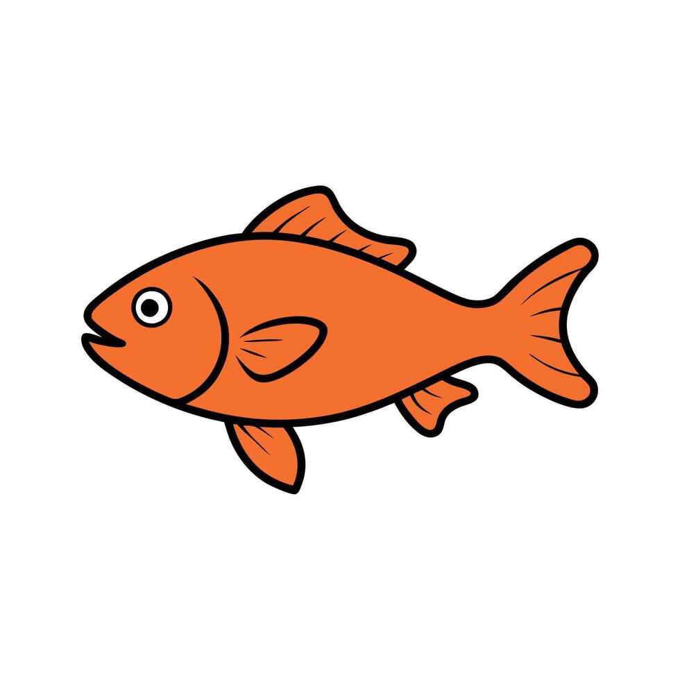 Cubera Snapper fish goes icon vector